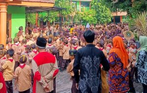 Siswa MIN 2 Pasuruan Antusias Ikuti Kegiatan Senam Pagi Bersama