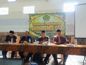 Perkuat Akurasi Data Madrasah, Operator MIN 2 Pasuruan Ikuti Sosialisasi dan Bimbingan Teknis EMIS GTK 2026